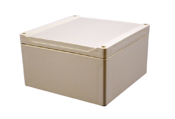 Hammond 1555 Series Polycarbonate Enclosure, IP68, 6.3 x 6.3 x 3.5in