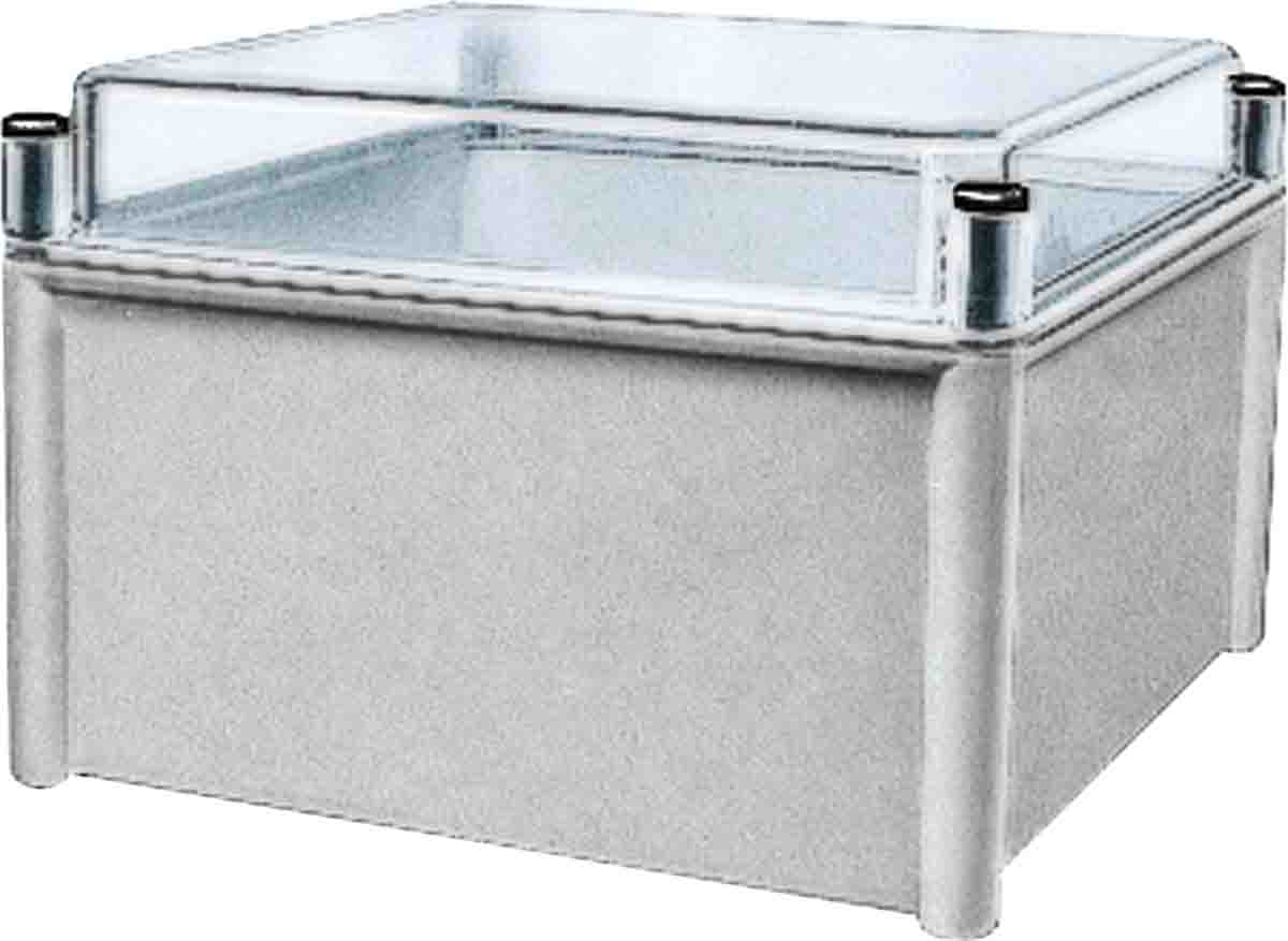Schneider Electric PanelSeT Series Grey Fibreglass Reinforced Polyester, Polyester General Purpose Enclosure, IP66,