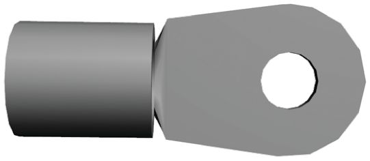 TE Connectivity, SOLISTRAND Uninsulated Ring Terminal, M6 (1/4) Stud Size, 50mm² to 50mm² Wire Size