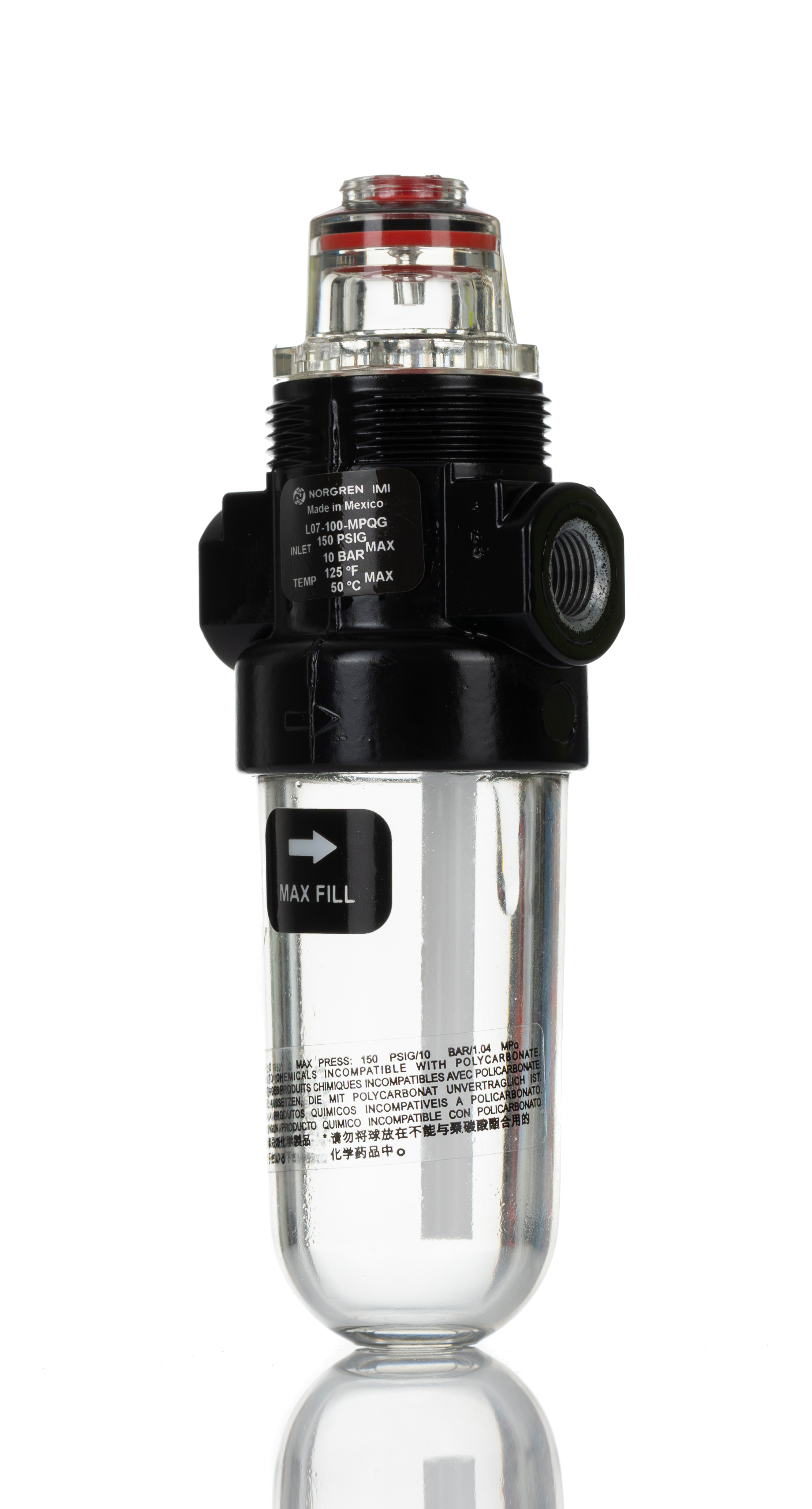 Norgren G 1/8 Pneumatic Air Lubricator 10 bar, L07 Series