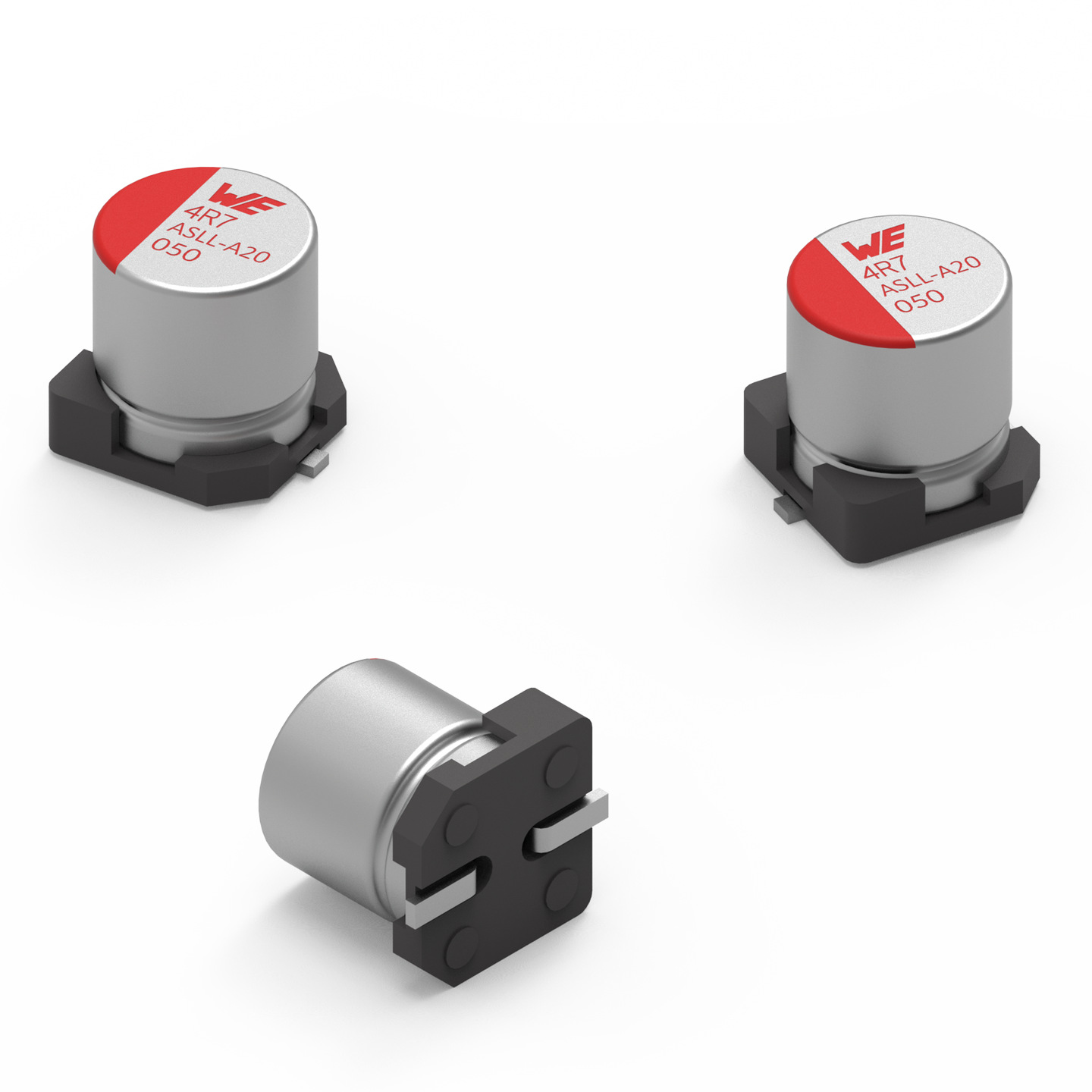 Wurth Elektronik 15μF Surface Mount Aluminium Polymer Capacitor, 450V dc