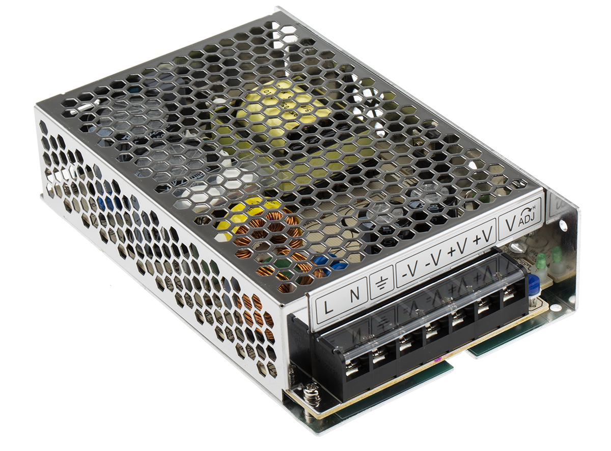 TDK-Lambda Switching Power Supply, LS100-24, 24V dc, 4.5A, 100W, 1 Output, 125 → 373 V dc, 88 → 264 V ac