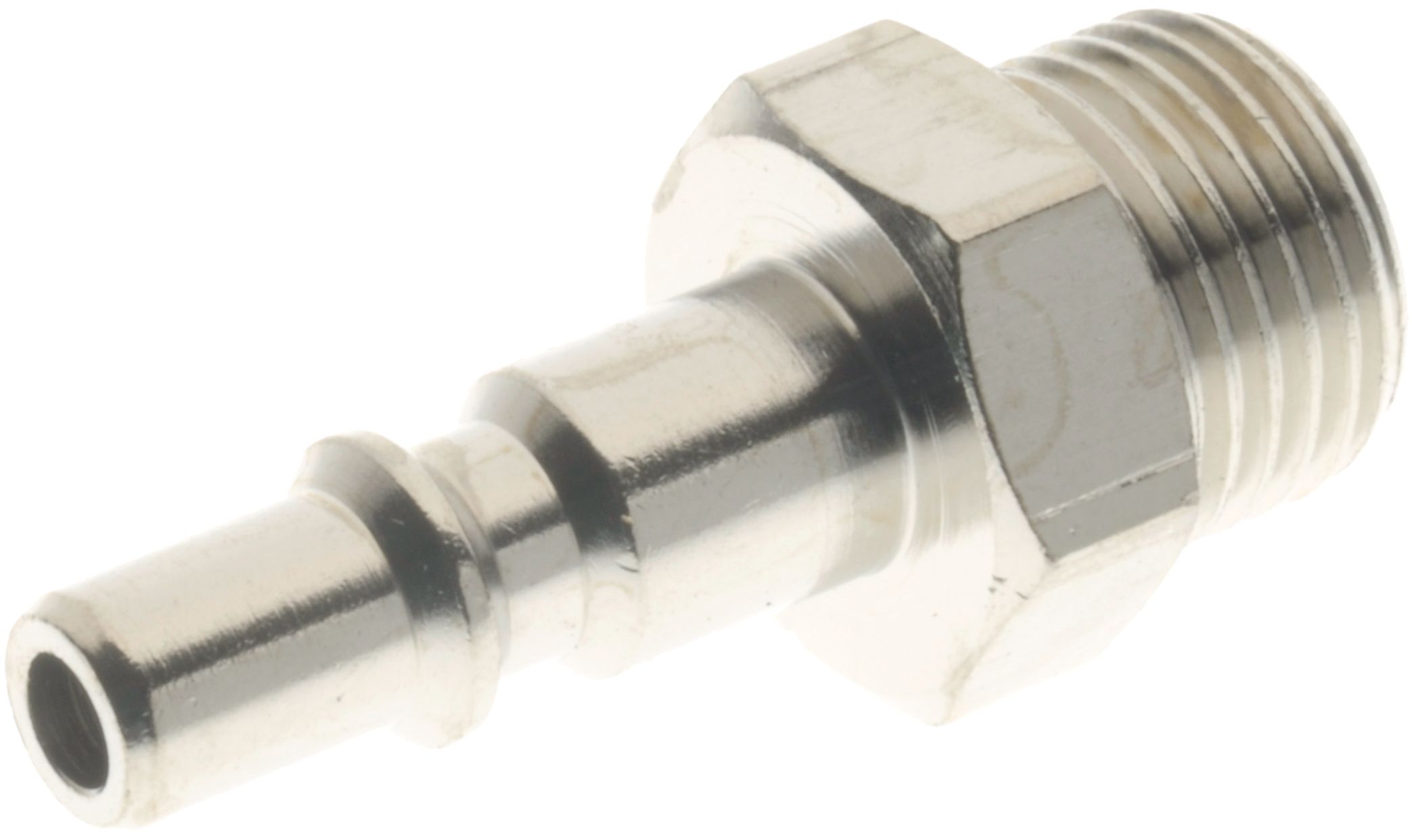 RS PRO Brass Male Pneumatic Elbow Threaded-to-Tube Adapter, 1/8 in Male BSP Threaded