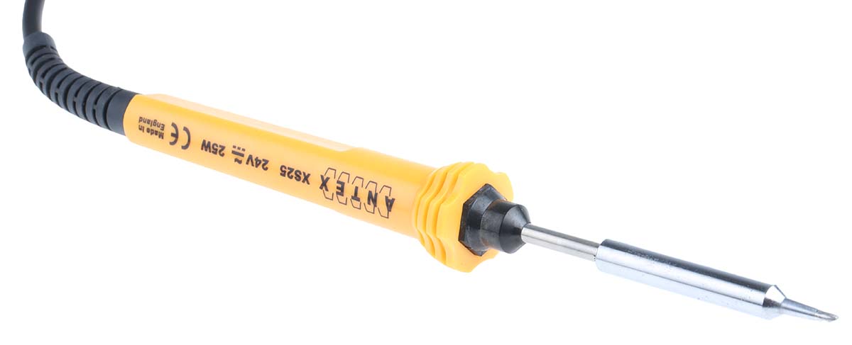 Antex Electronics Electric Soldering Iron, 24V, 25W
