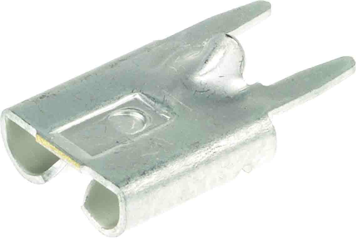 TE Connectivity FASTON .250 Uninsulated Female Spade Connector, PCB Receptacle, 6.35 x 0.81mm Tab Size