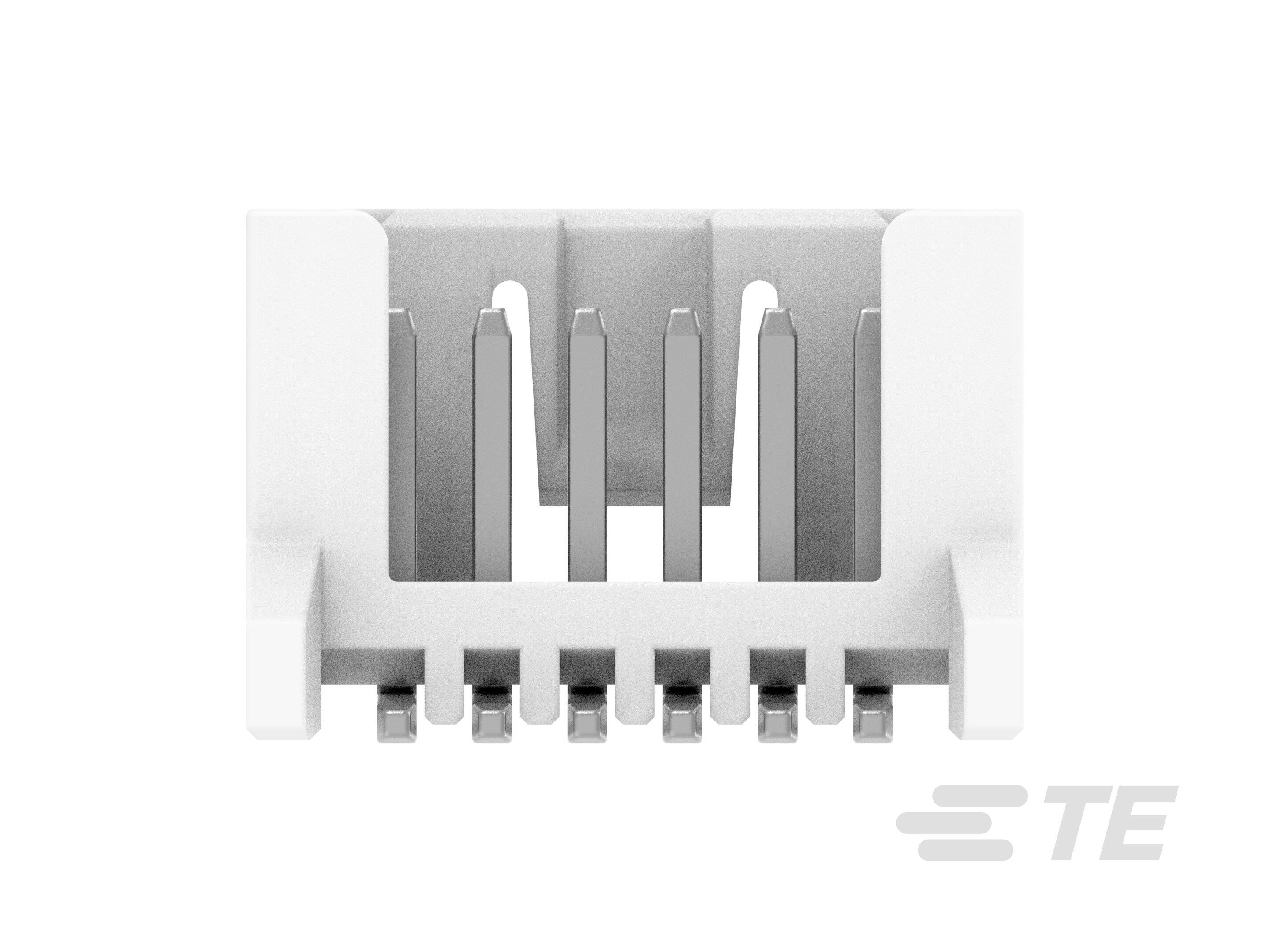 TE Connectivity MICRO CT Series Straight Board PCB Header, 6 Contact(s), 1.2 mm Pitch, 1 Row, Shrouded