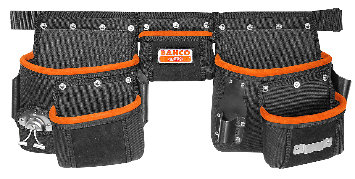 Bahco Nylon, 5 Pocket Tool Belt Pouch