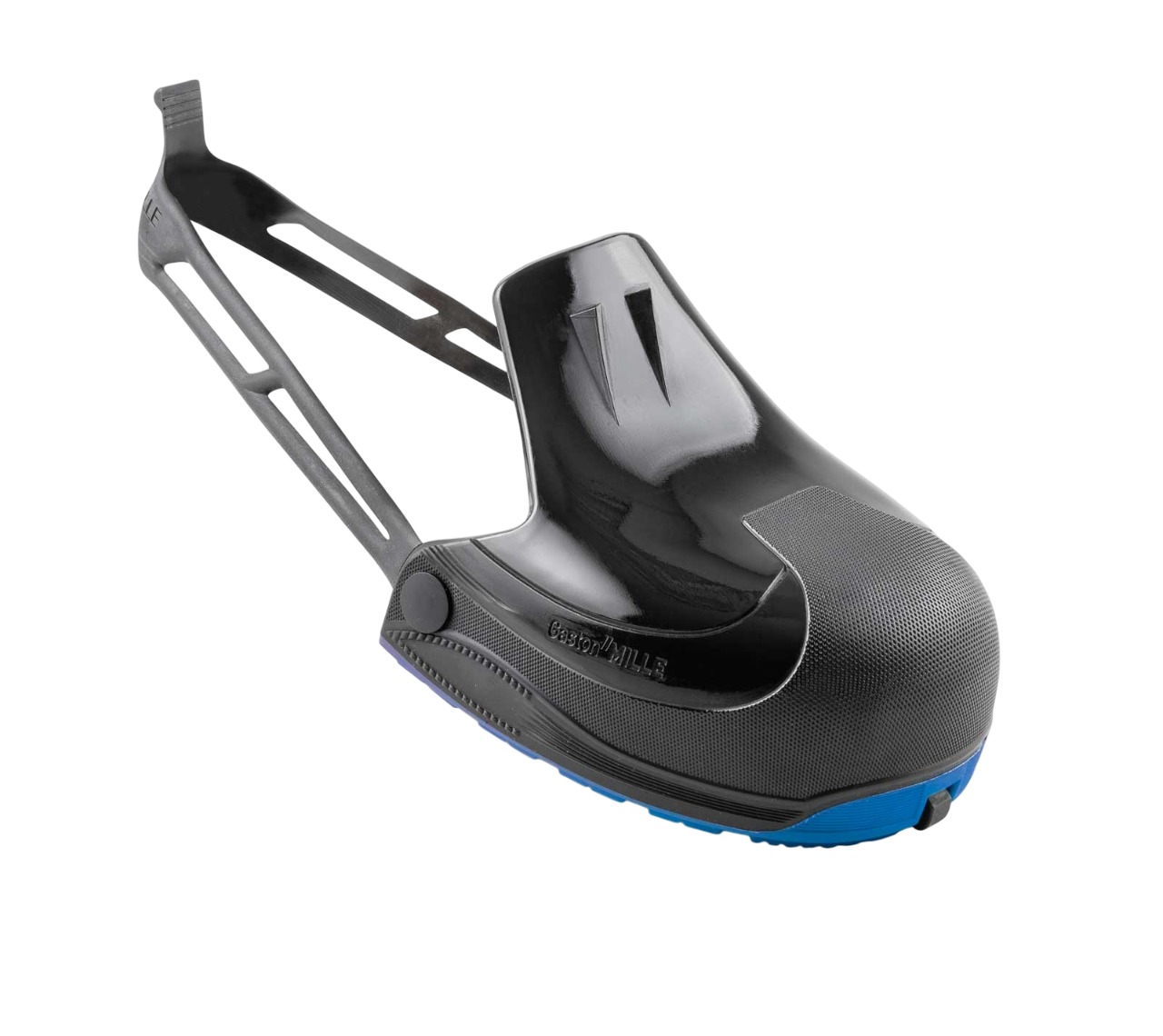 Gaston Mille Blue Anti-Slip Visitor Safety Overshoes, L, 1Pair pack, For Use In Food, Hygiene, Industrial,