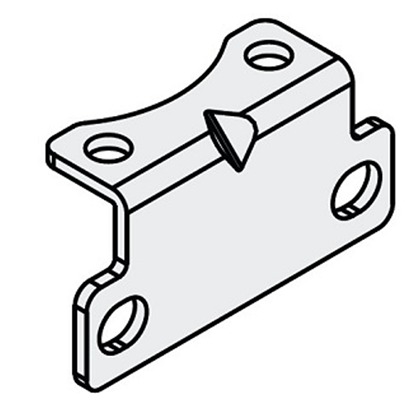 SMC Bracket, ZS Series, For Use With Pressure Switch