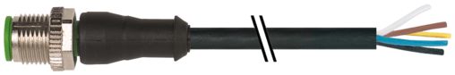 Murrelektronik Limited Male 5 way M12 to Free Cable End Sensor Actuator Cable, 5 m