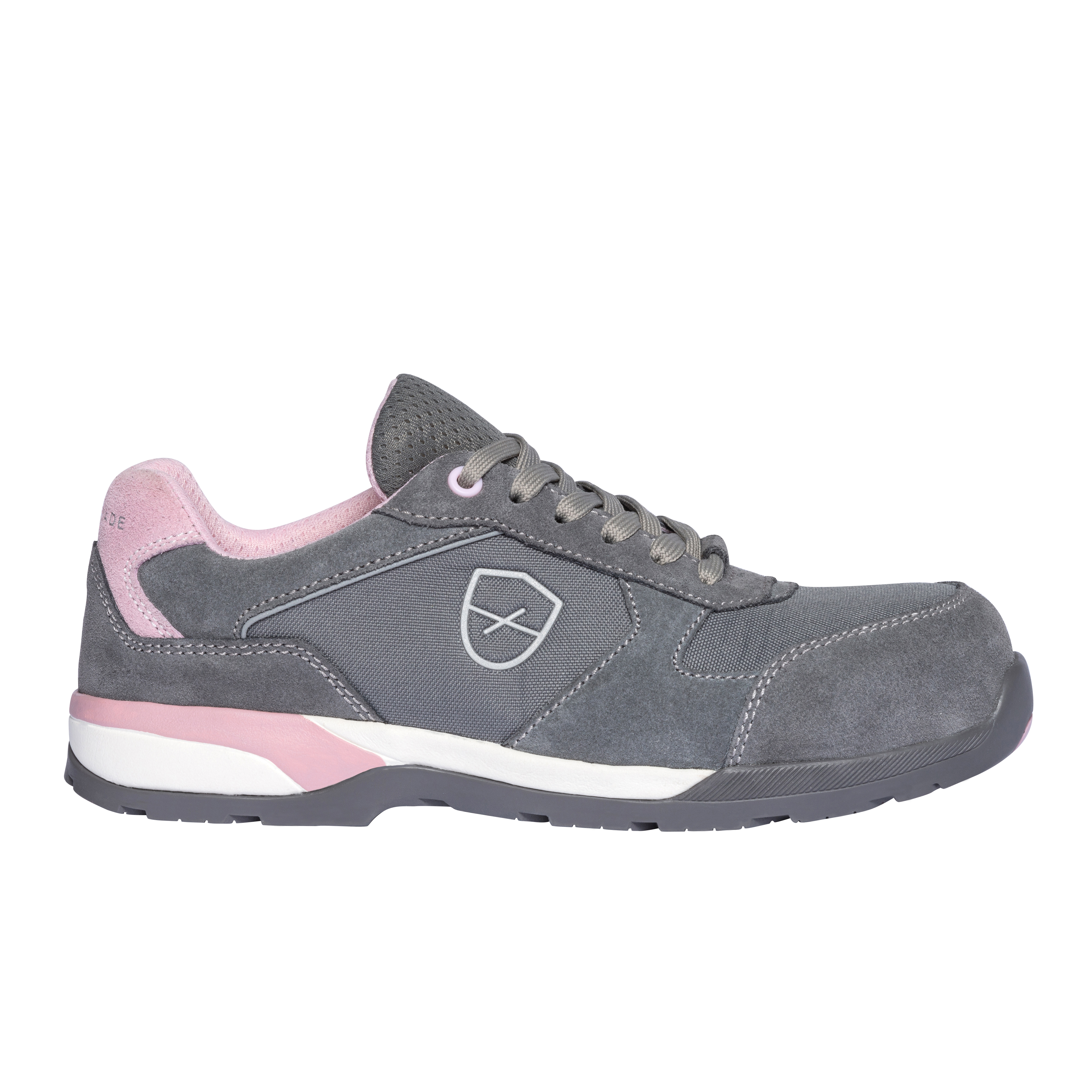 Parade Ravira Unisex Pink Composite Toe Capped Safety Trainers, UK 8, EU 42