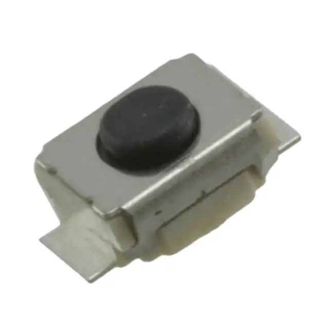 Omron IP40 Black Plunger Tactile Switch, SPST 50 mA 0.4mm Surface Mount