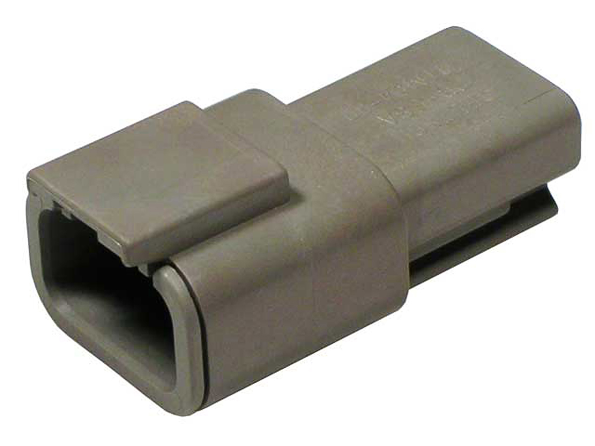Deutsch, DTM Automotive Connector Socket Grey 3 Way DTM04-3P