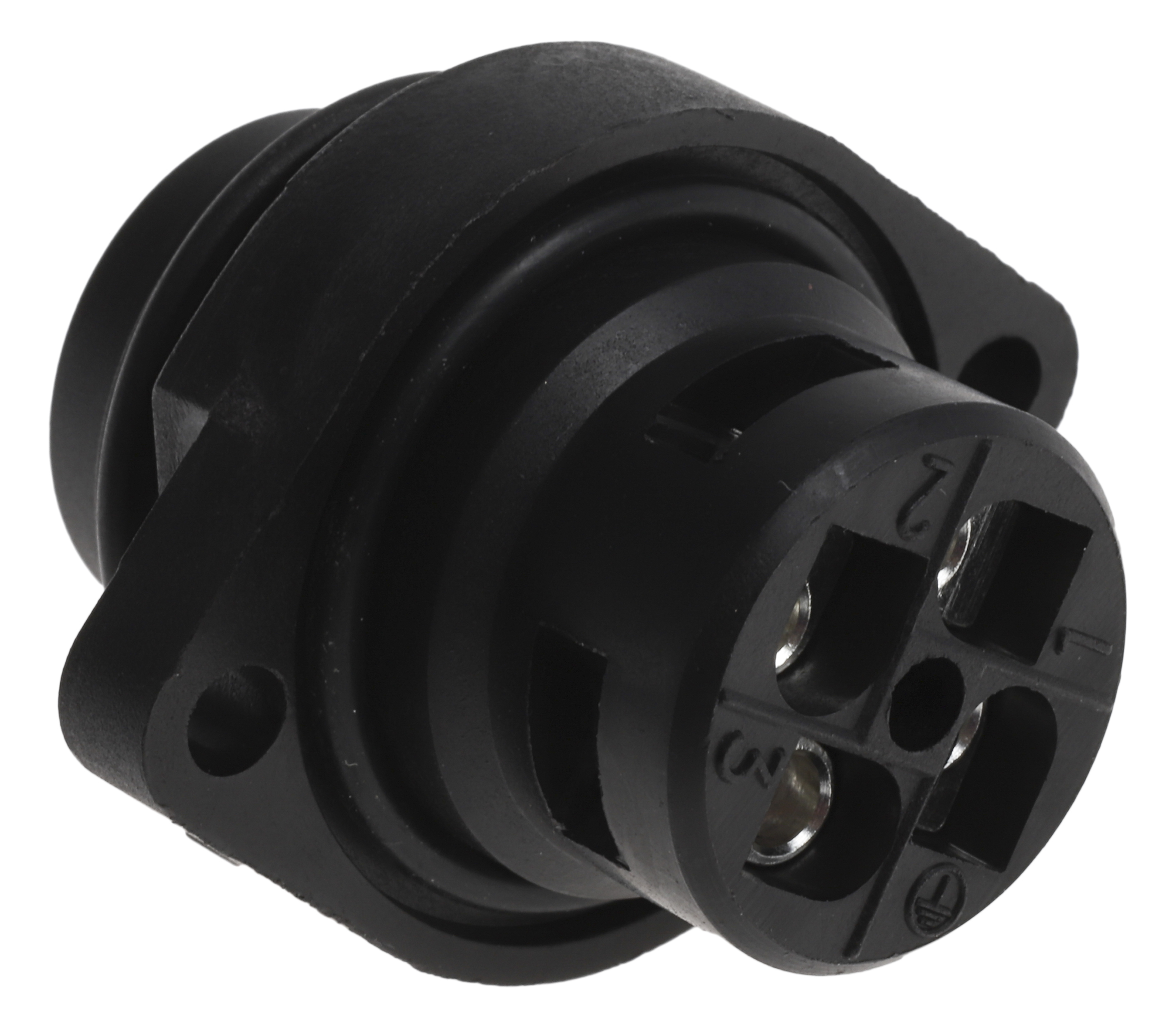 Hirschmann Circular Connector, 3 Contacts, Flange, 21.5 mm Connector, Plug, Male, IP67, CA Series