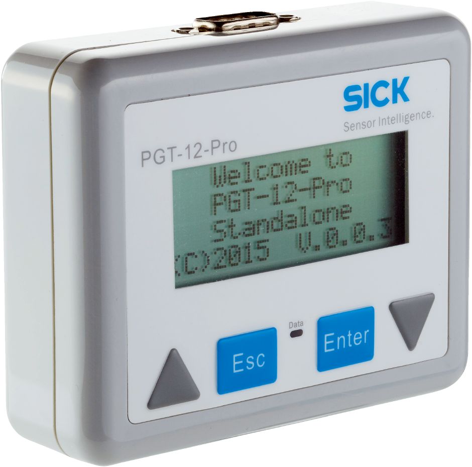 SICK, PGT Series Programming Tool for Use with AHS/AHM36 CANopen, TMS/TMM61 CANopen