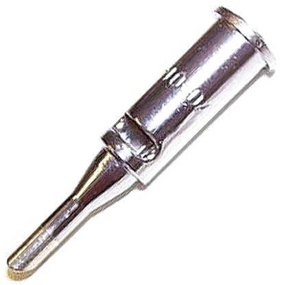 Weller 70 01 04 3 mm Bevel Soldering Iron Tip for use with Standard Pyropen, Piezo