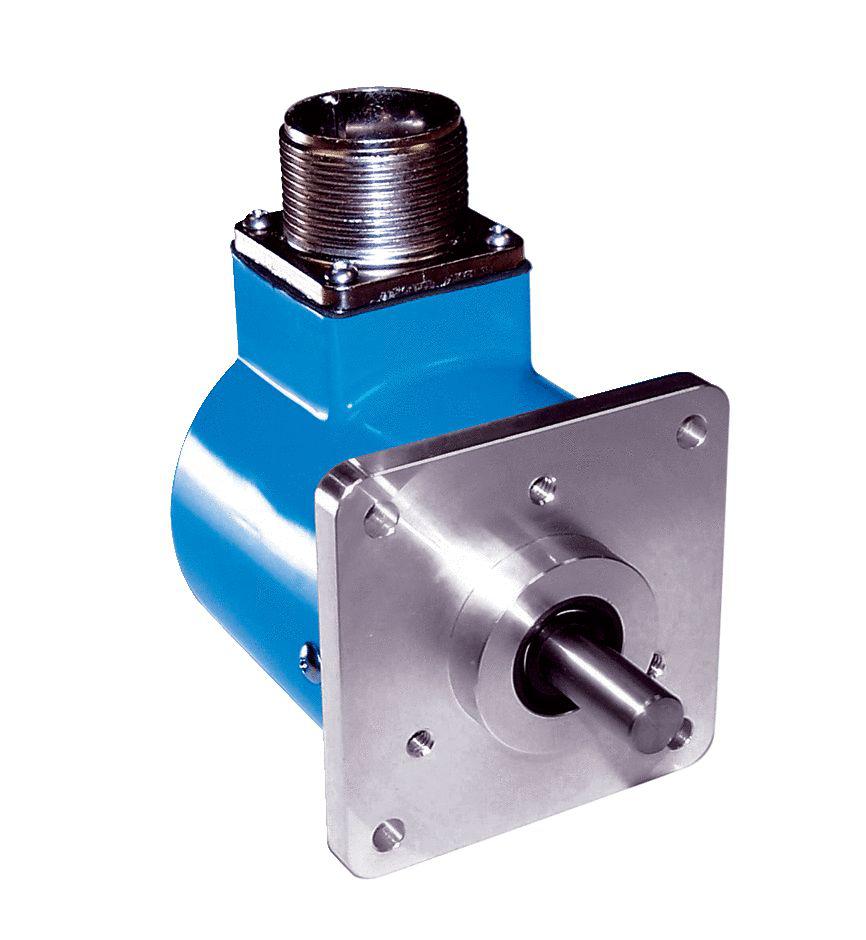 SICK SRM50 Series Absolute Absolute Encoder, 1024ppr ppr, Binary Signal, Solid Type, 3/8in Shaft