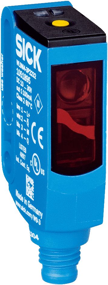 SICK Retroreflective Photoelectric Sensor, Rectangular Sensor, 5 m Detection Range