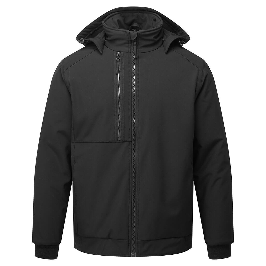Portwest CD874 Black, Breathable, Waterproof, Windproof Jacket, S