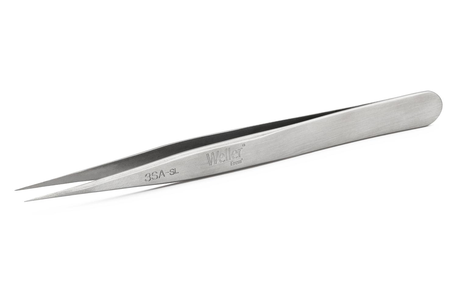 Weller Erem 120 mm, Stainless Steel, Pointed, Tweezers