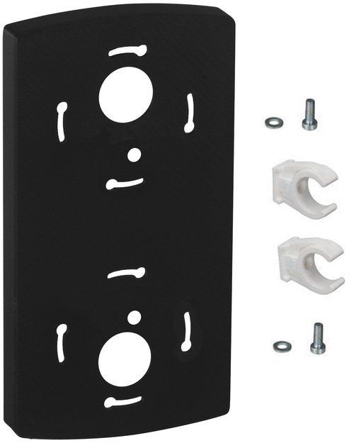Werma Black Fixing Bracket for use with FlatSIGN Tower