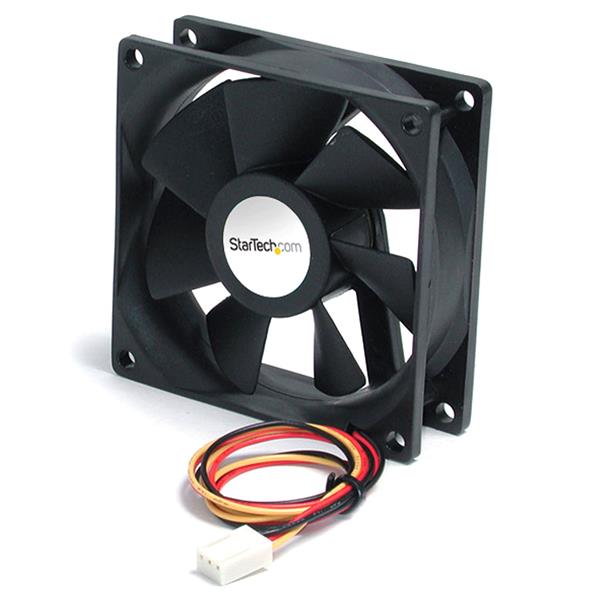 StarTech.com Axial Fan, 12 V dc, dc Operation, 21.46cfm, 2.4 x 2.4 x 0.8in
