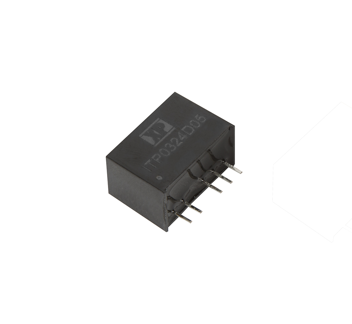 XP Power ITP DC-DC Converter, 5V dc/ 600mA Output, 9 → 36 V dc Input, 3W, Through Hole, +75°C Max Temp -40°C Min