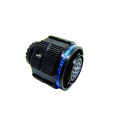 Amphenol Limited 6 Way Circular Connector Receptacle, Pin Contacts