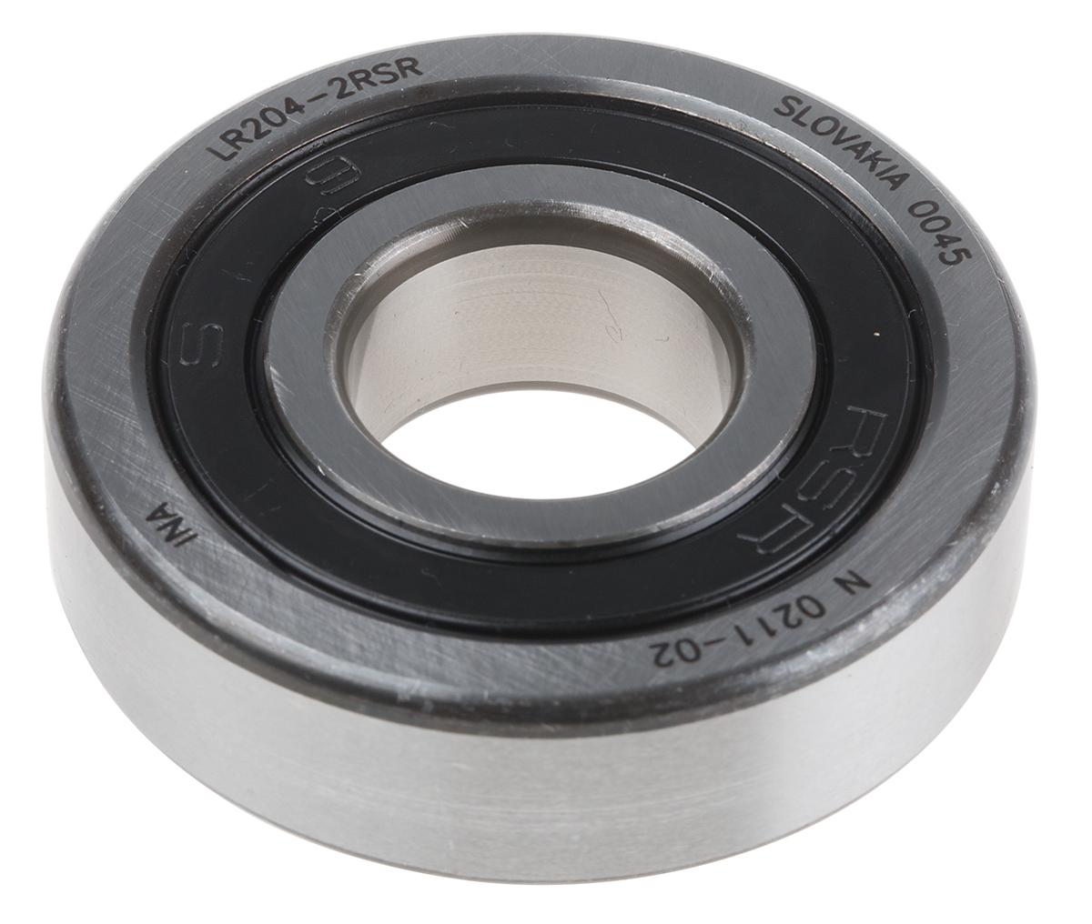Yoke Cam Follower LR2042RSR, 20mm ID, 52mm OD