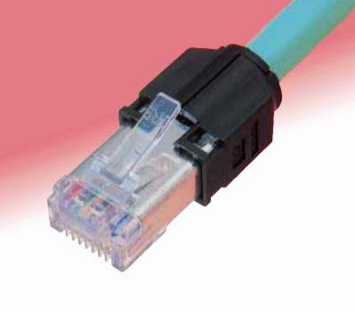Hirose TM21P Series Male RJ45 Connector, Cable Mount, Cat5e, Tin Plated Copper Alloy Shield 1 Port 8P8C -Way