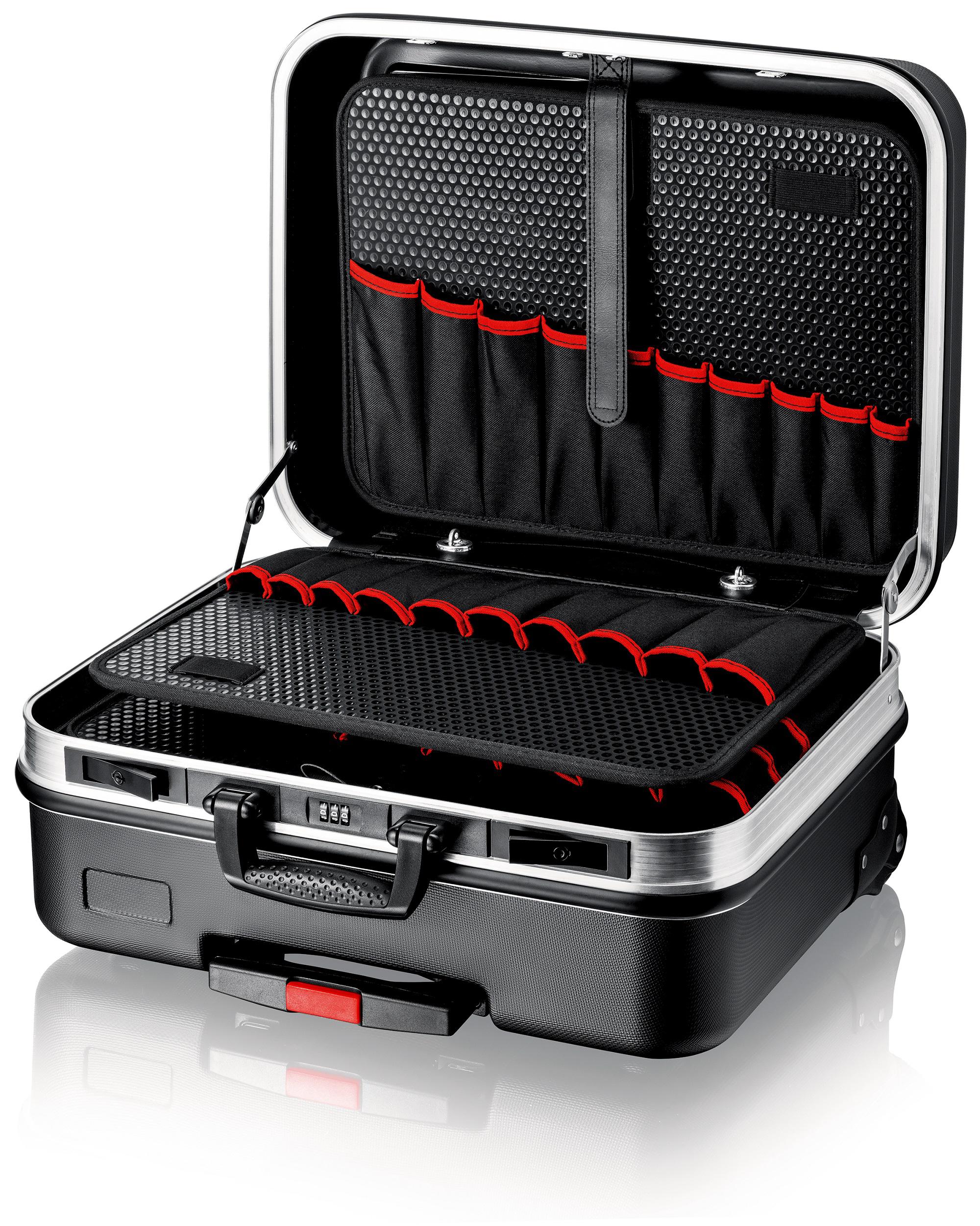 Knipex BIG Basic Move ABS, Aluminium Tool Case 2 Wheels, 515 x 430 x 280mm