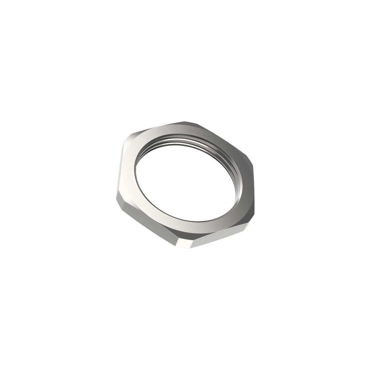 Lapp Nickel Nickel Plated Brass Cable Gland Locknut, M50 x 1.5mm Thread