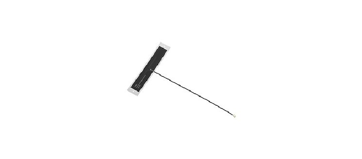 Molex 146185-0200 T-Bar Multi-Band Antenna with IPEX, UFL Connector, 2G (GSM/GPRS), 3G (UTMS), 4G (LTE)