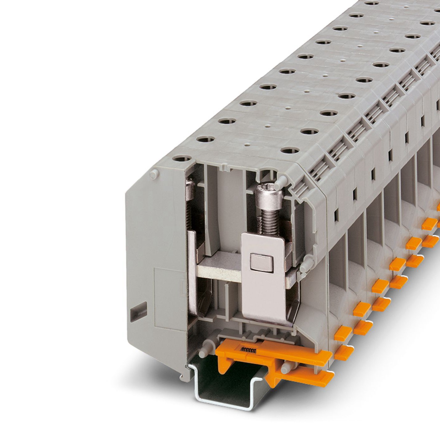 Phoenix Contact 3010013 UKH 95 Series Grey, 25 → 95mm², Single-Level, Screw Termination