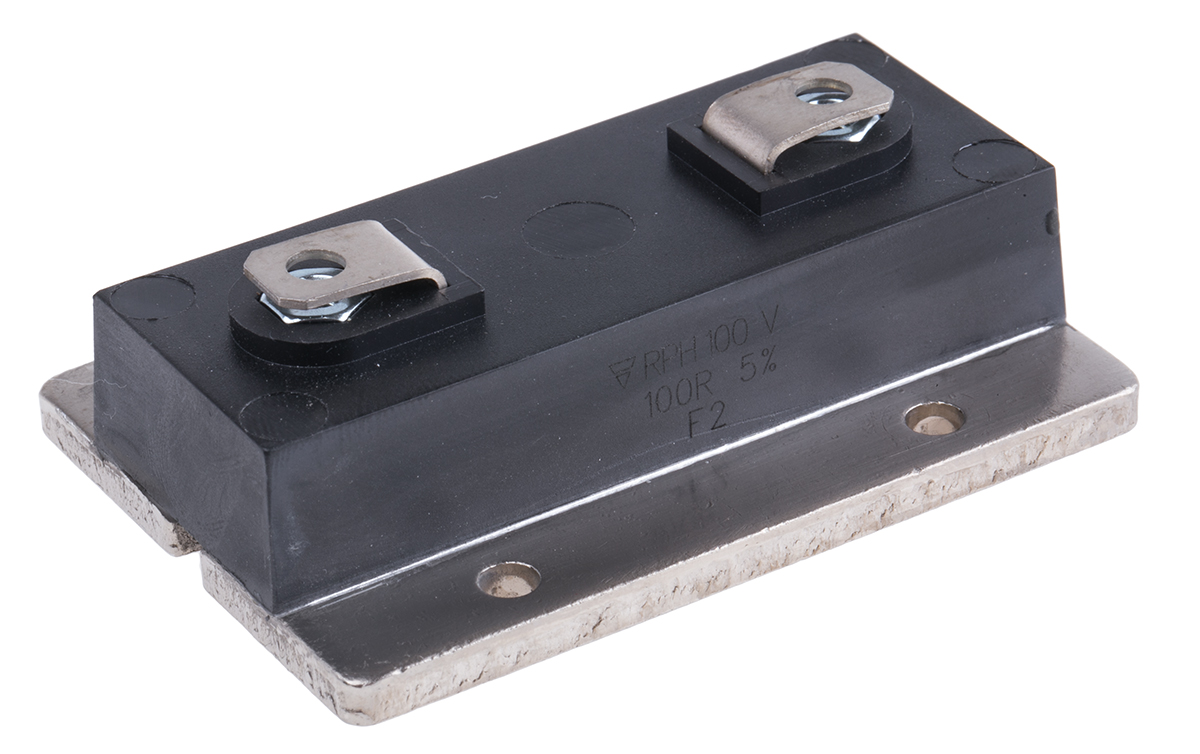 Vishay, 100Ω 100W Thick Film Chassis Mount Resistor RPH100V100R0JB ±5%