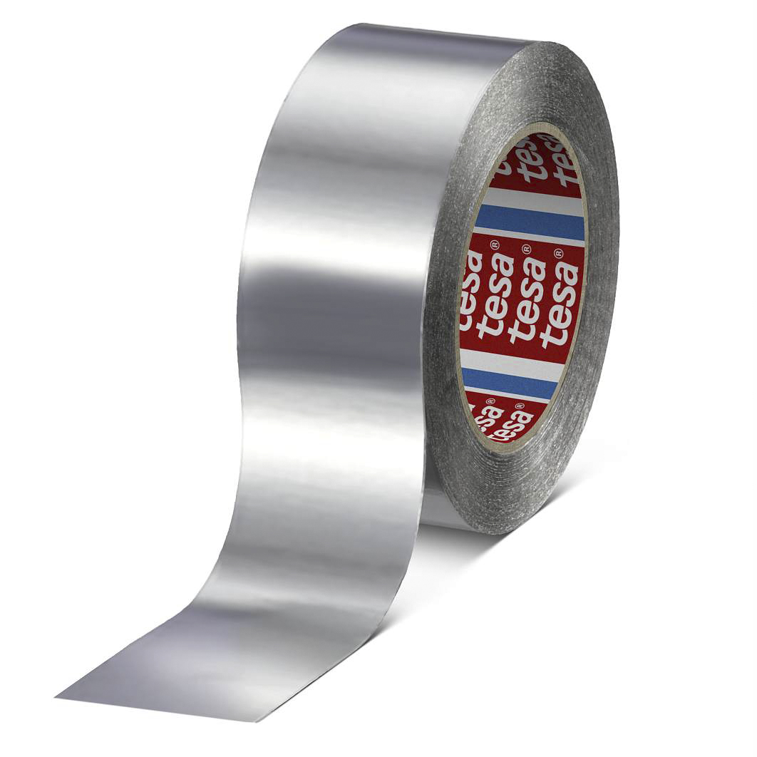 Tesa 60670 Conductive Aluminium Tape, 50mm x 50m