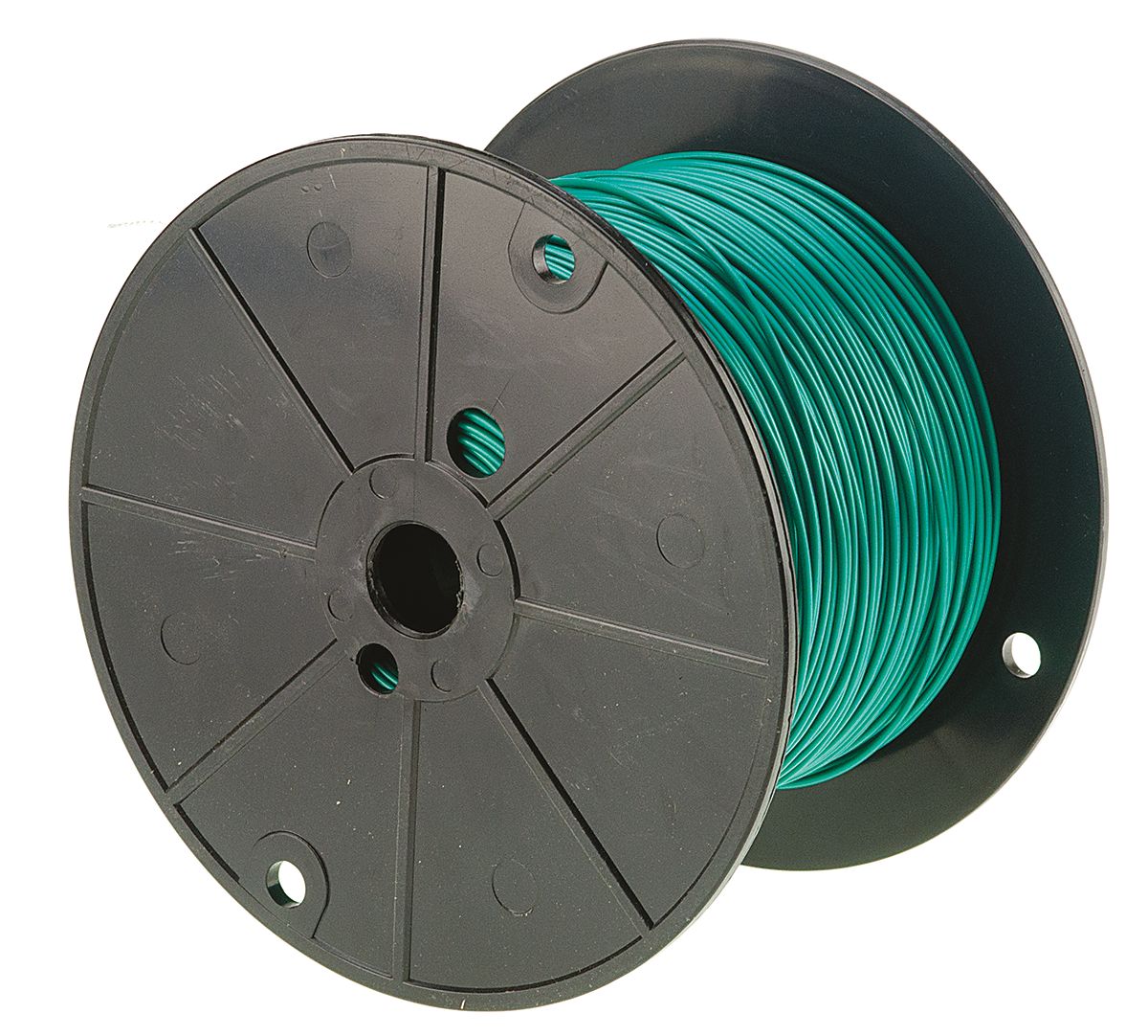 Alpha Wire Hook-up Wire PVC Series Green 0.51 mm² Hook Up Wire, 20 AWG, 10/0.25 mm, 305m, PVC Insulation, 3053 GR001