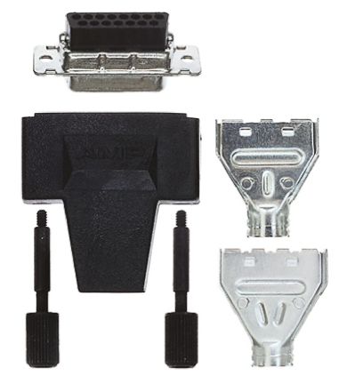 TE Connectivity Amplimite HDP-20 15 Way Cable Mount D-sub Connector