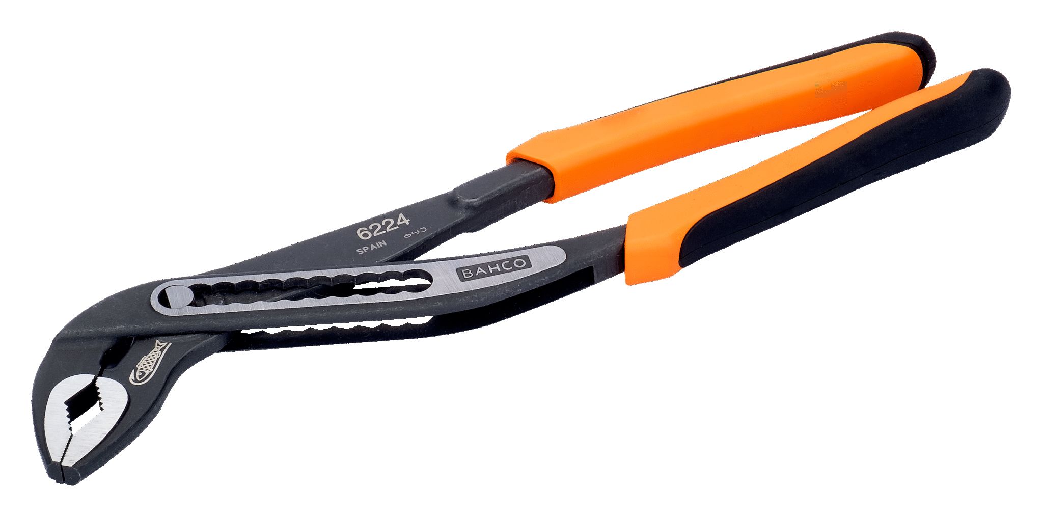 Bahco 6224 Pliers, 250 mm Overall, Bent Tip, 30mm Jaw