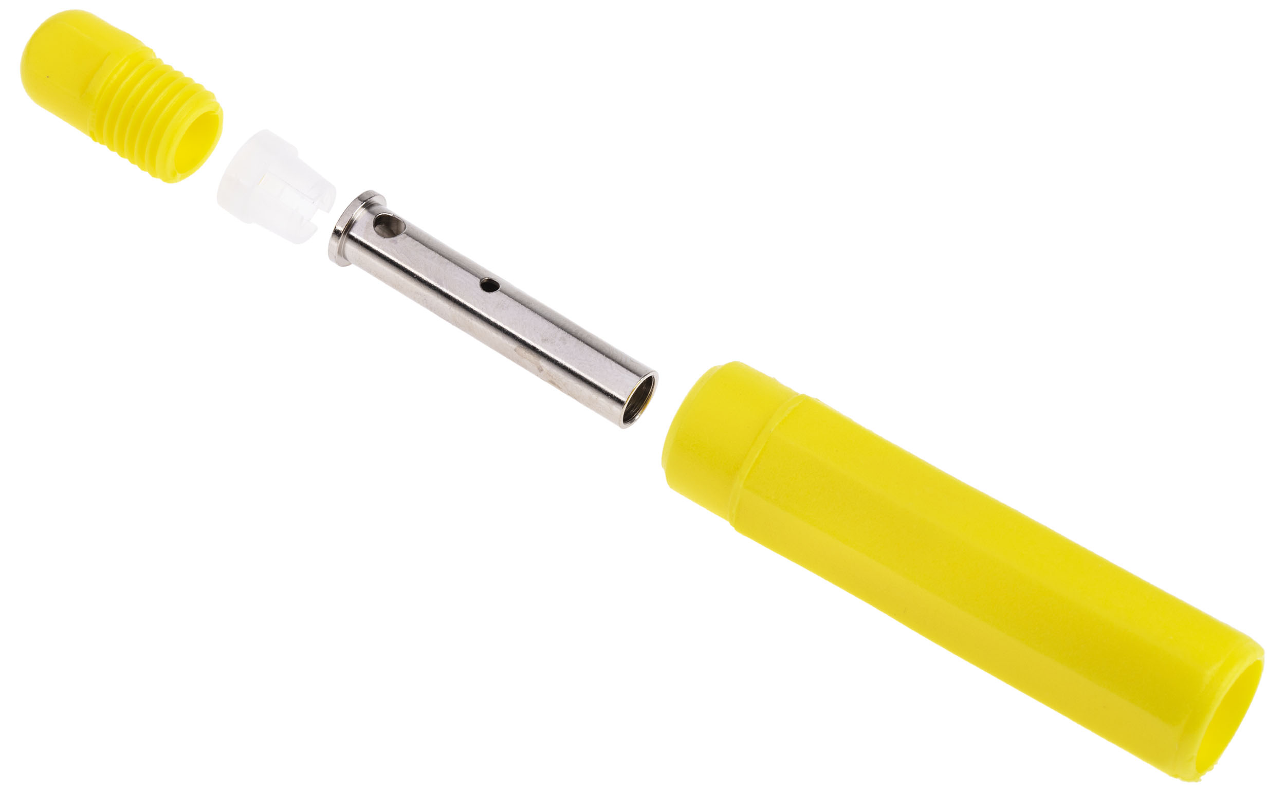 RS PRO Yellow Female Banana Socket, 4 mm Connector, Solder Termination, 20A, 1000V
