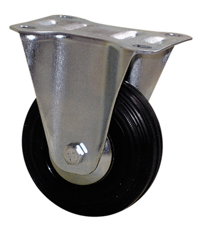 Guitel Hervieu Fixed Castor Wheel, 65kg Capacity, 65mm Wheel