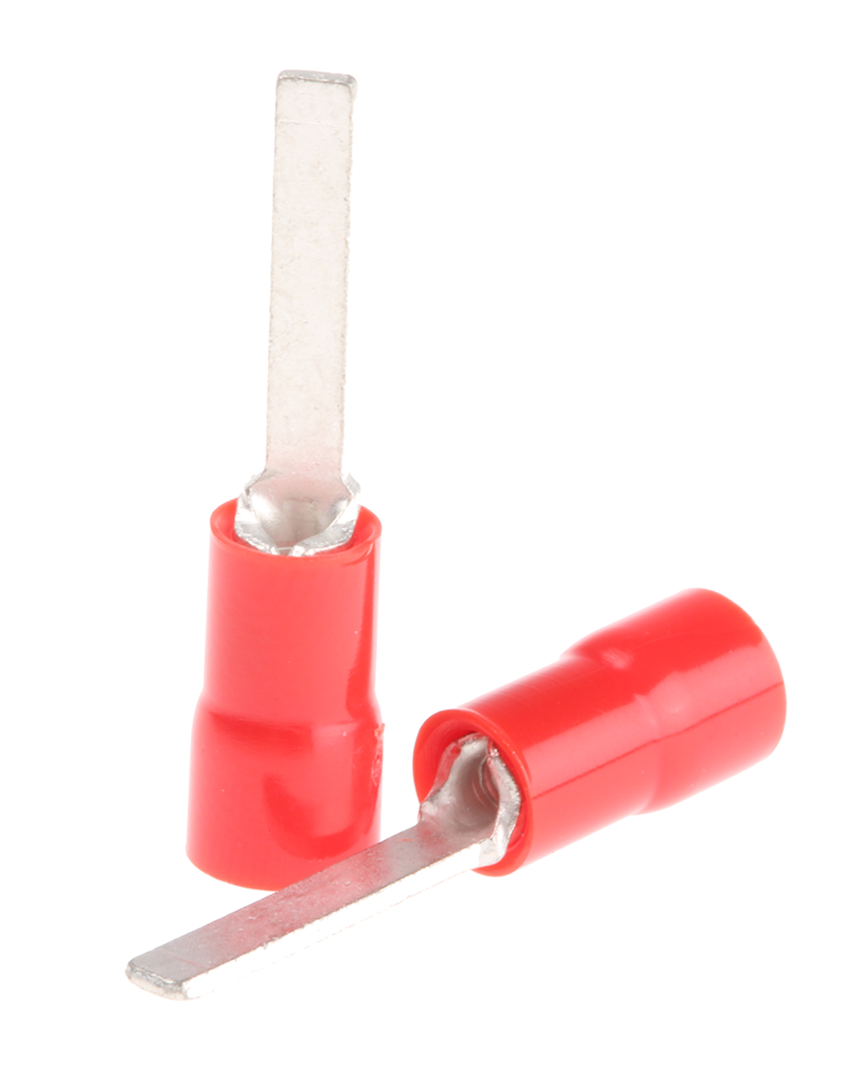 Cembre Insulated Crimp Blade Terminal 13.2mm Blade Length, 0.25mm² to 1.5mm², 22AWG to 16AWG, Red