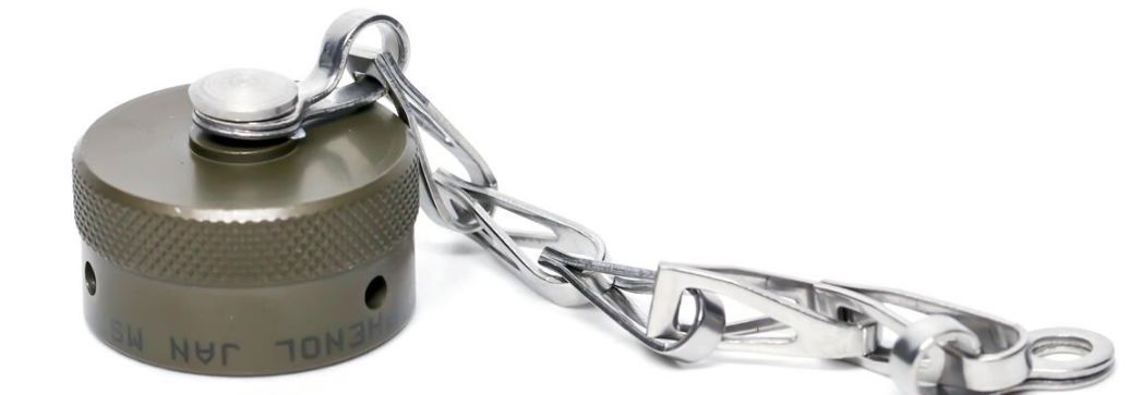 Amphenol India PT MIL-DTL-26482 Female Circular Connector Dust Cap, Shell Size 10