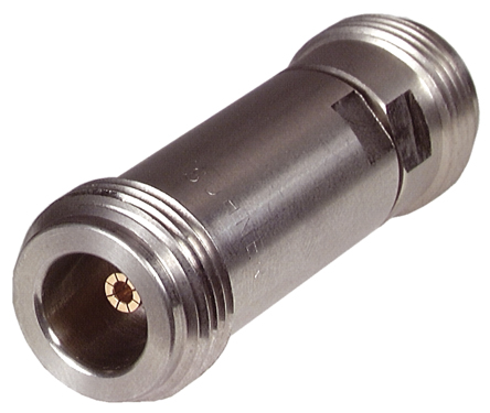 Huber+Suhner Straight 50Ω RF Adapter N Socket to N Socket 18GHz