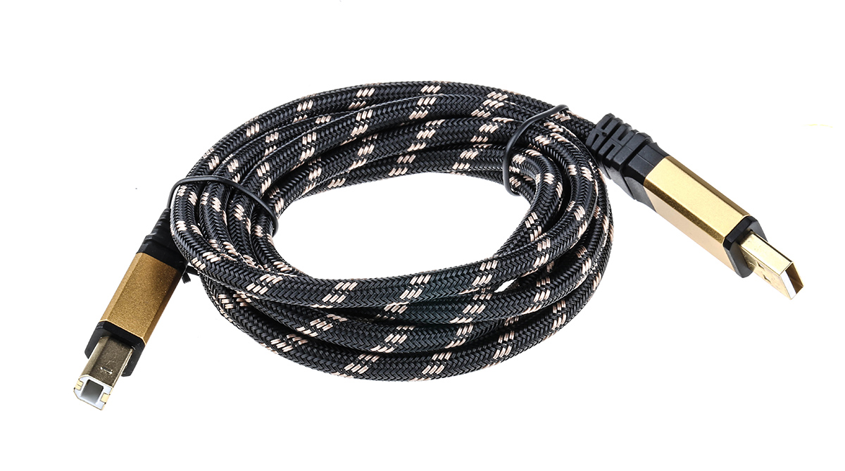 Roline USB 2.0, Male USB A to Male USB B, 1.8m