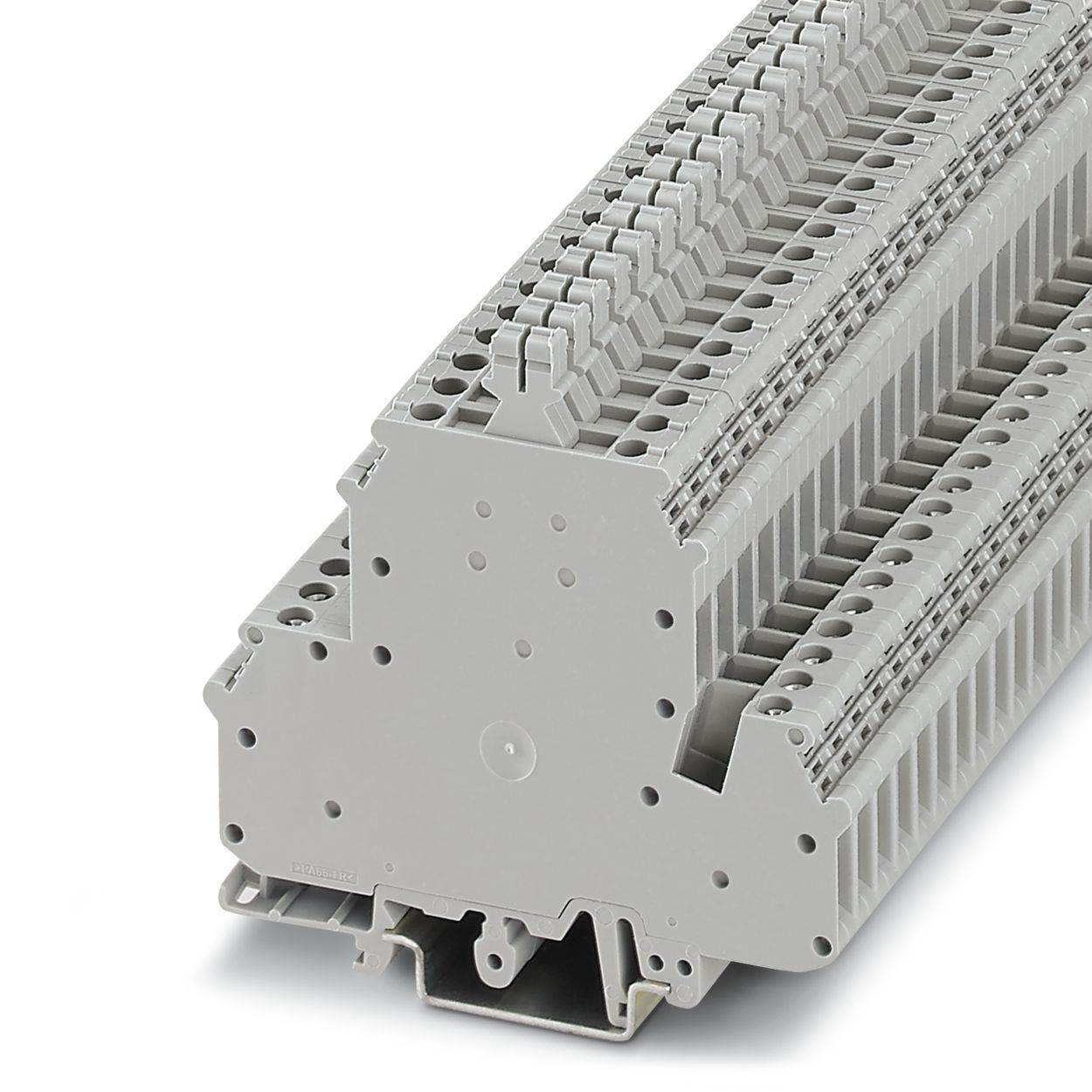 Phoenix Contact 3007055 UKK 5-T Series Grey, 4mm², 1-Level, Screw Termination