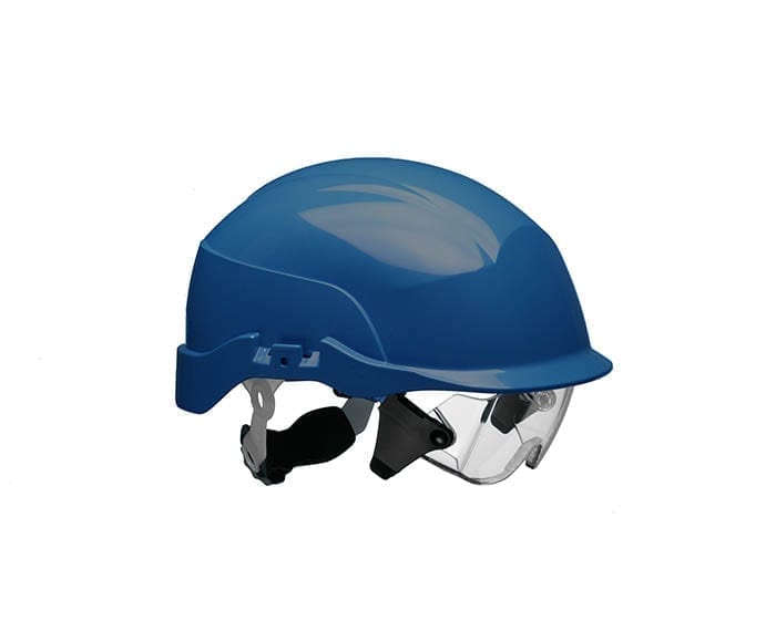 Centurion Safety Spectrum Core Blue Safety Helmet, AdjustableVentilated