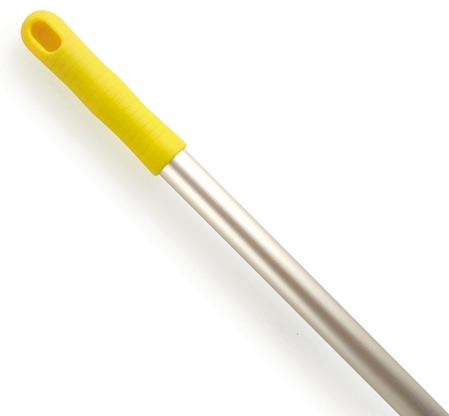 RS PRO Yellow Aluminium Mop Handle, 1.4m, for use with RS PRO Mop & Brush Heads