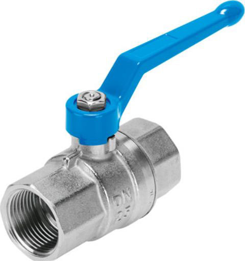 Festo Rod Lever 2/2 Pneumatic Manual Control Valve VZBM Series, 3/4, 4405687