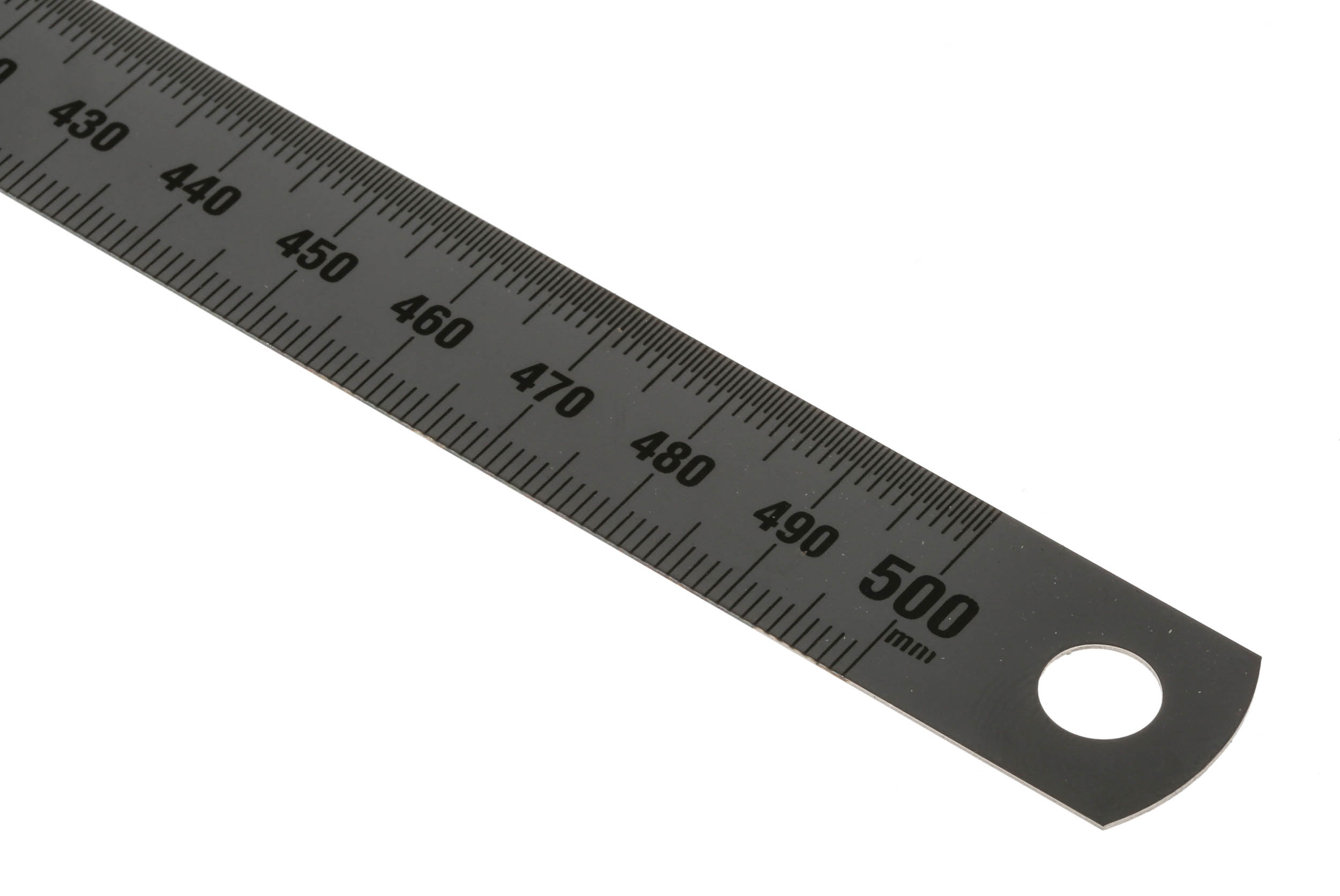 MikronTec 500mm Stainless Steel Metric Ruler, With UKAS Calibration